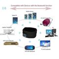 Neulottu Bluetooth-pääpanta urheiluun, Hands-Free-puheluihin - vaaleanharmaa