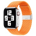 Apple Watch Series 7/SE/6/5/4/3/2/1 Neulottu Ranneke - 45mm/44mm/42mm - Oranssi