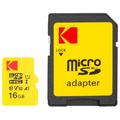 Kodak Extra Performance microSDHC -muistikortti EKMSDM16GHC10J6 16 Gt, luokka 10, UHS-I, U1