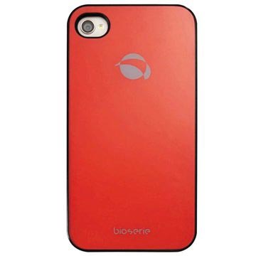 iPhone 4 / 4S Krusell GlassCover Kuori - Punainen