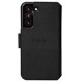 Krusell PhoneWallet Samsung Galaxy S22 5G Nahkakotelo - Musta