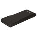 Ksix 3-in-1 Charging Station - iPhone, AirPods, Apple Watch - Black