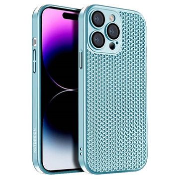 iPhone 15 Pro Max Kstdesign Icenets -sarjan Muovikuori - Vaaleansininen