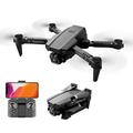 LANSENXI XT6 WiFi FPV Drone 4K/1080P HD -kaksoiskameralla ja kaukosäätimellä - musta