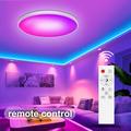 LED-kattovalaisin Säädettävä 48W EU-pistoke Älykäs yövalolamppu olohuoneeseen Sänky Ruokailuhuoneeseen Talo - EU-pistoke