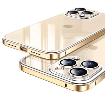 Luphie Naarmuuntumaton iPhone 14 Pro Hybridikotelo (Avoin pakkaus - Tyydyttävä) - Kulta