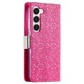 Lace Pattern Samsung Galaxy S23 5G Lompakkokotelo