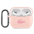Lacoste AirPods Pro Nestemäinen Silikoninen Suojakuori - Pinkki