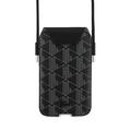 Lacoste PVC Blend Monogram puhelimelle XL - musta