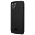 Saii Premium iPhone 13 Liquid Silicone Suojakuori - Musta