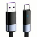 Ldnio LS242Q USB-A-USB-C-kaapeli, 100W:n pikalataus - 2m - musta
