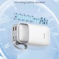 Ldnio PQ30 -varavirtalähde, mukana USB-C- ja Lightning-kaapelit - 30000mAh - valkoinen