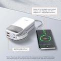 Ldnio PQ30 -varavirtalähde, mukana USB-C- ja Lightning-kaapelit - 30000mAh - valkoinen