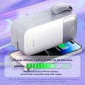 Ldnio PQ50 kannettava powerbank - 50000mAh, USB-C-/Lightning-kaapelit - valkoinen