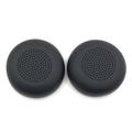 Nahkaiset muistivaahtokorvapehmusteet Plantronics Blackwire C5220/C5210/C7225 -kuulokkeille - Vaihtotyynyt - Musta