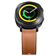 Samsung Galaxy Watch4/Watch4 Classic/Watch5/Watch6 Nahkaranneke - 20mm - Ruskea