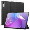 Lenovo Idea Tab Pro Gen 2 Dux Ducis Domo Tri-Fold Smart Lompakkokotelo - Musta