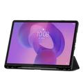Lenovo Idea Tab Pro Tech-Protect SmartCase Pen Tri-Fold Folio kotelo - Musta