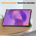 Lenovo Idea Tab Pro Tri-Fold Series Smart Folio -kotelo - Mustanvihreä