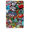Lenovo Idea Tab Pro Tri-Fold Series Smart Folio -kotelo - Graffiti