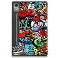 Lenovo Idea Tab Pro Tri-Fold Series Smart Folio -kotelo - Graffiti