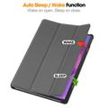 Lenovo Idea Tab Pro Tri-Fold Series Smart Folio -kotelo - harmaa