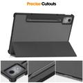 Lenovo Idea Tab Pro Tri-Fold Series Smart Folio -kotelo - harmaa