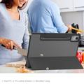 Lenovo Idea Tab Pro Tri-Fold Series Smart Folio -kotelo - harmaa