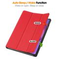 Lenovo Idea Tab Pro Tri-Fold Series Smart Folio -kotelo - punainen