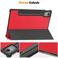Lenovo Idea Tab Pro Tri-Fold Series Smart Folio -kotelo - punainen