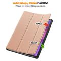 Lenovo Idea Tab Pro Tri-Fold Series Smart Folio -kotelo - ruusukultainen