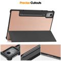 Lenovo Idea Tab Pro Tri-Fold Series Smart Folio -kotelo - ruusukultainen