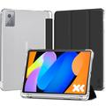 Lenovo Idea Tab Tech-Protect SmartCase Pen Hybrid Tri-Fold Folio kotelo - musta