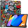 Lenovo Idea Tab Tri-Fold Series Smart Folio -kotelo - Graffiti