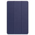 Lenovo Tab K11 Plus Tri-Fold Sarjan Smart Lompakkokotelo - Sininen