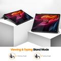 Lenovo Tab K11 Plus Tri-Fold Sarjan Smart Lompakkokotelo - Kissa