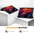 Lenovo Tab K11 Plus Tri-Fold Sarjan Smart Lompakkokotelo - Älä koske minuun
