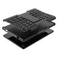 Lenovo Tab M10 Plus Gen 3 Liukumaton Hybridikotelo Jalustalla (Avoin pakkaus - Erinomainen) - Musta