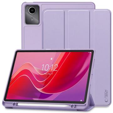 Lenovo Tab M11 Tech-Protect SmartCase Pen Tri-Fold Folio kotelo - Violetti