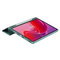 Lenovo Tab M11 Tech-Protect SmartCase Pen Tri-Fold Folio kotelo - Vihreä