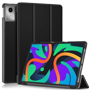 Lenovo Tab M11 Tri-Fold Sarjan Smart Lompakkokotelo - Musta