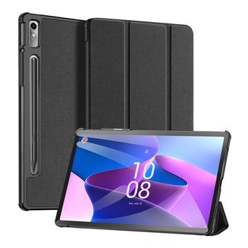 Lenovo Tab P11 Pro Gen 2 Dux Ducis Domo Tri-Fold Smart Lompakkokotelo - Musta