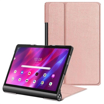 Lenovo Yoga Tab 11 Folio-kotelo Jalustalla - Ruusukulta