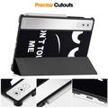 Lenovo Yoga Tab Plus Tri-Fold Sarjan Smart Lompakkokotelo - Älä koske minuun