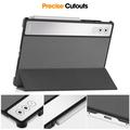 Lenovo Yoga Tab Plus Tri-Fold Sarjan Smart Lompakkokotelo - Harmaa