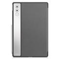 Lenovo Yoga Tab Plus Tri-Fold Sarjan Smart Lompakkokotelo - Harmaa