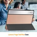 Lenovo Yoga Tab Plus Tri-Fold Sarjan Smart Lompakkokotelo - Ruusukulta
