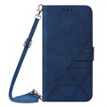 Line Sarja Samsung Galaxy S20 FE Lompakkokotelo - Sininen