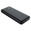 Lippa 65W Power Bank 26800mAh - 2x USB-A, USB-C - musta