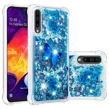 Liquid Glitter Samsung Galaxy A50 TPU Suojakuori